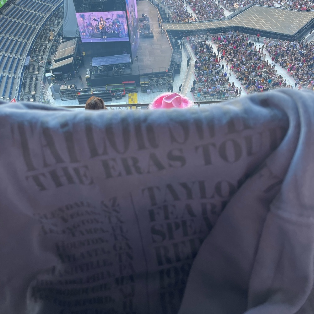 Eras tour blue crewneck
